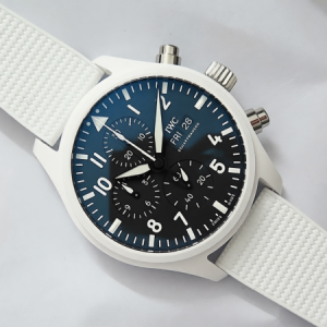 IWC Pilot Chrono IW389105 White Ceramic APSF 1:1 Best Edition