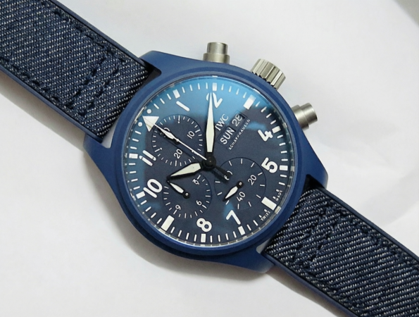 IWC Pilot Chrono IW389105 Blue Ceramic APSF 1:1 Best Edition