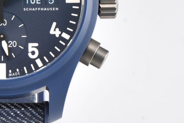 IWC Pilot Chrono IW389105 Blue Ceramic APSF 1:1 Best Edition - Image 3