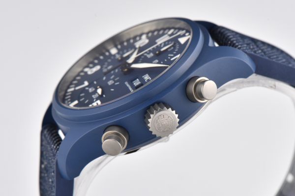 IWC Pilot Chrono IW389105 Blue Ceramic APSF 1:1 Best Edition - Image 7